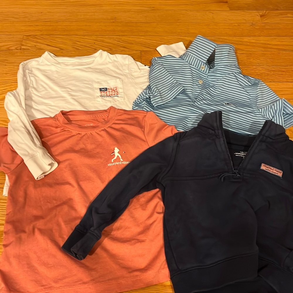Boys Vineyard Vines Shirt Lot